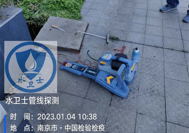 湖州金属管道探测案例-南京某产品检测中心