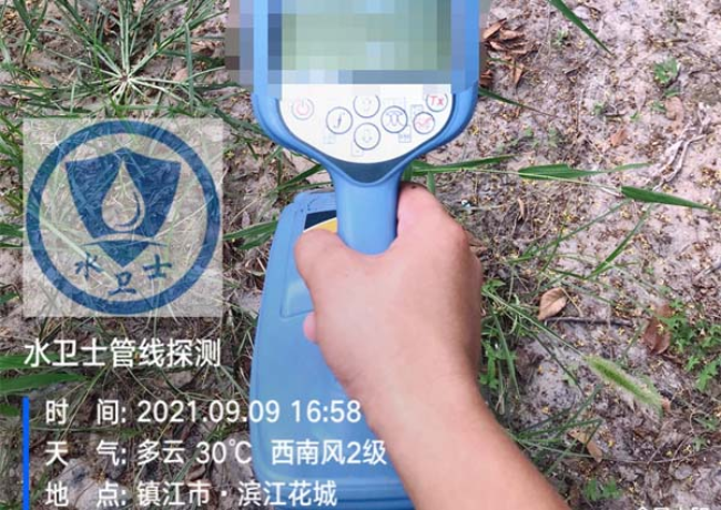 湖州金属管道探测案例-镇江滨江花城小区