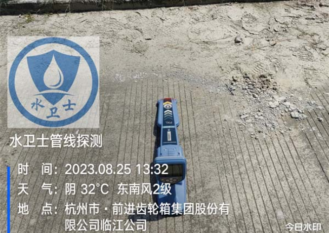 湖州地埋电缆探测案例-杭齿集团临江公司